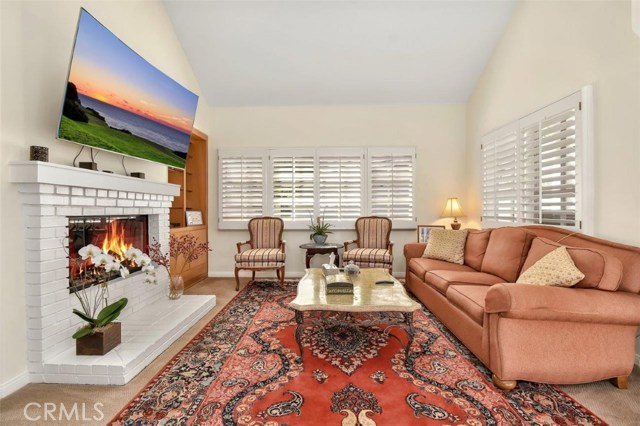 Family Room with Fireplace
