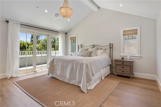 Master suite with canyon view balcony, vaulted ceilings and wired for sound