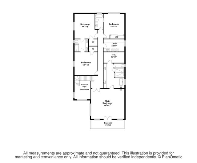 Top floor (third level)