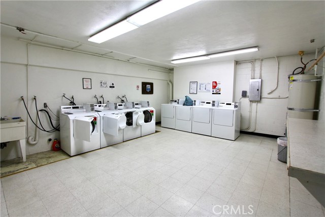 Large laundry room. One of many in the complex.