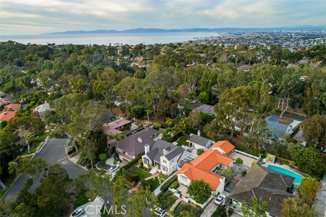 Your next home is at bottom middle of this picture.  You can walk to scenic Malaga Cove Plaza, Riviera Village, the Beach