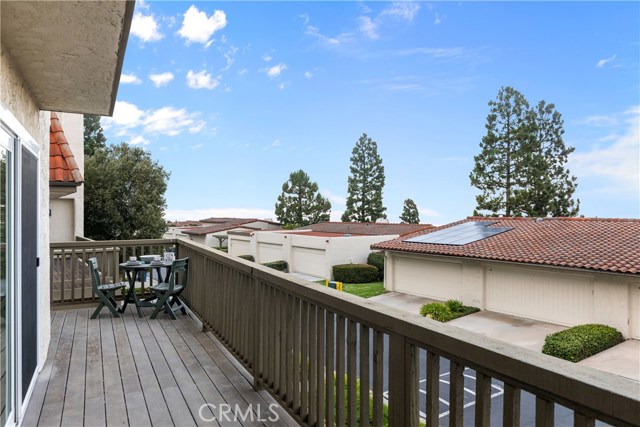 Wrap-around deck runs the length of the home and around the corner.