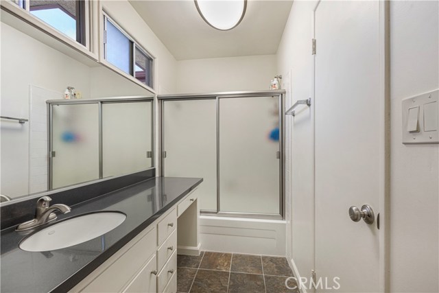 Full bath with Corian counters