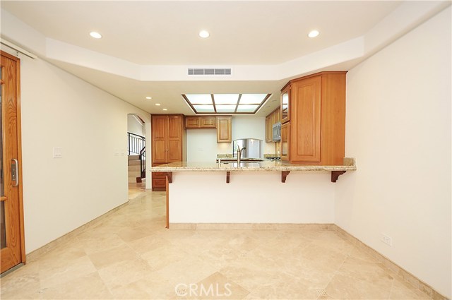 Kitchen From Dining Area