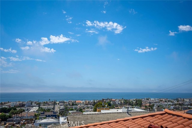Ocean view from Catalina to Malibu from rooftop deck.