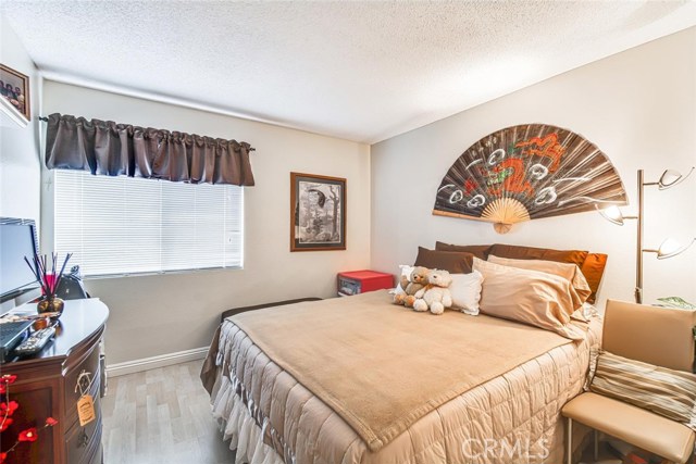 Guest bedroom on the main level