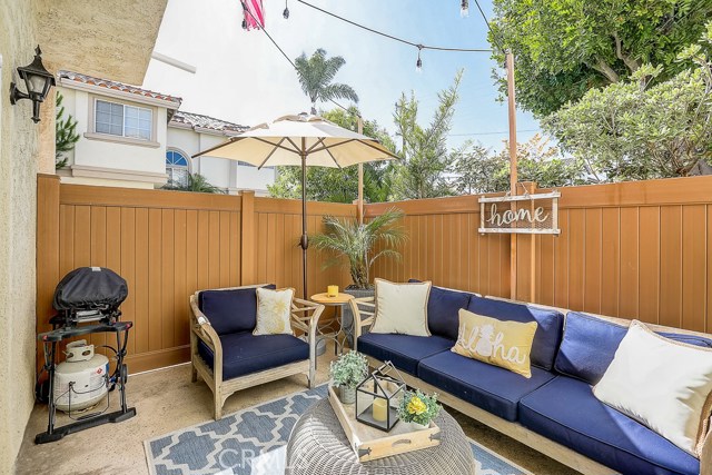Charming Patio just off Formal living space!