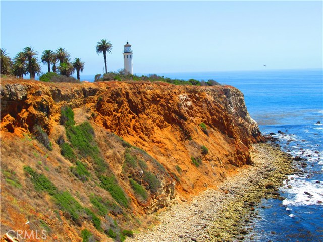 Walk to the Bluffs. Point Vincente Lighthouse is in the background. This is the most westerly point of the Palos Verdes Peninsula. A great place to watch ships leaving and going to the Ports of LA and Long Beach or to watch the Grey Whale annual migration to and from Mexico.