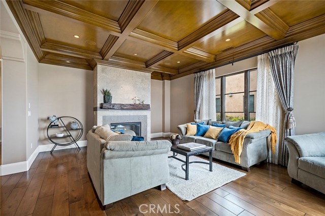 Formal Living room with fireplace