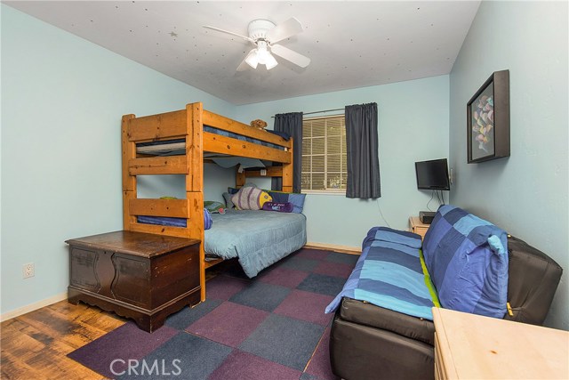 Third bedroom with laminate flooring