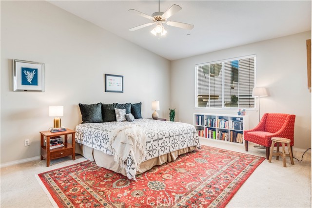 Spacious master bedroom