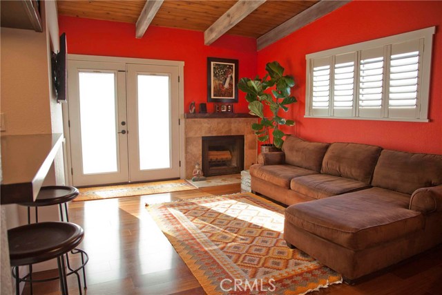 Family Room with Fireplace.