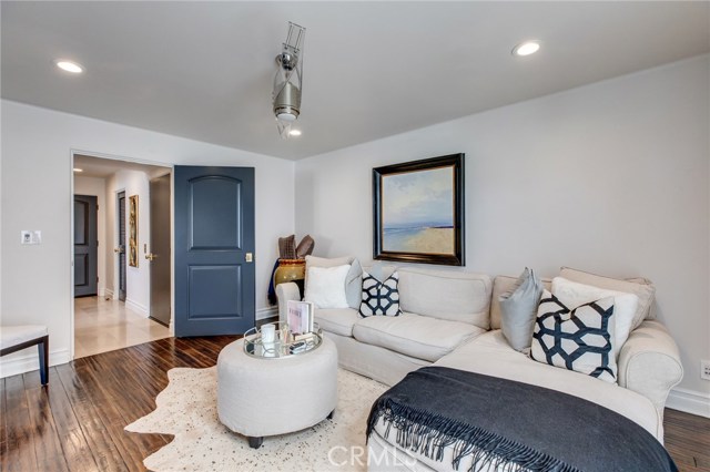 A door allows guests to close off the guest suite for maximum privacy. Don't need a guest quarters? This room would also make an excellent home gym, office or media room