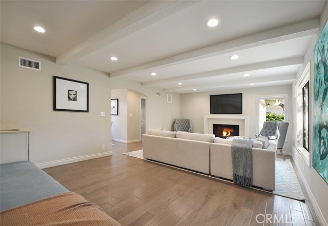 Family Room with Fireplace