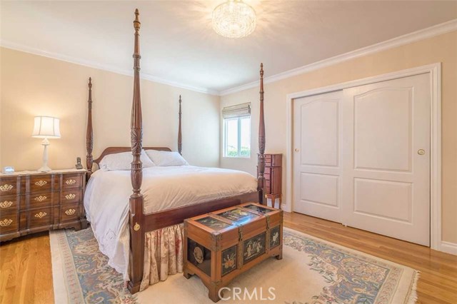 Master Bedroom, deep closet with built-in organizers