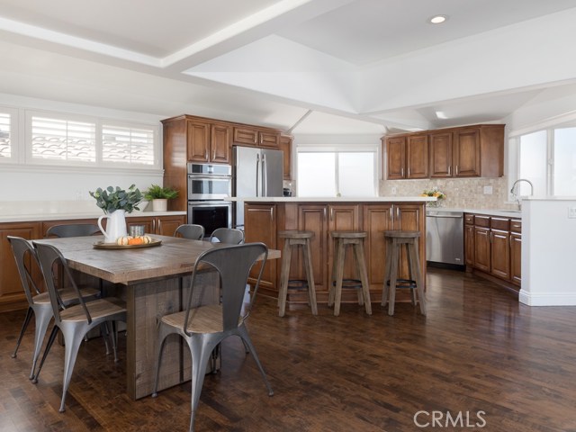 Open-concept kitchen