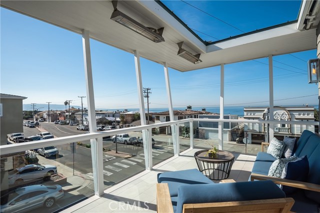 Ocean view deck