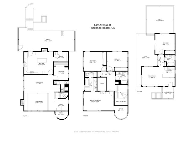 619 Avenue B, Redondo Beach, California 90277, 5 Bedrooms Bedrooms, ,3 BathroomsBathrooms,Residential,Sold,Avenue B,SB21044524