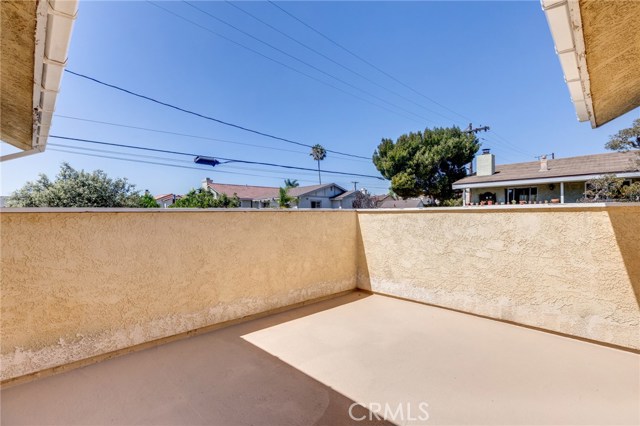 Private Balcony off of master bedroom