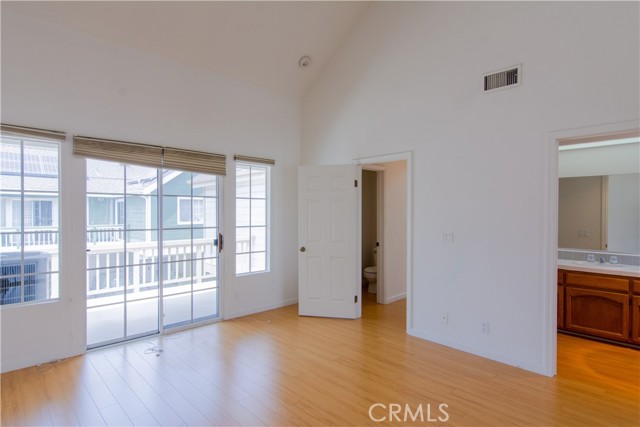 Master with balcony access
