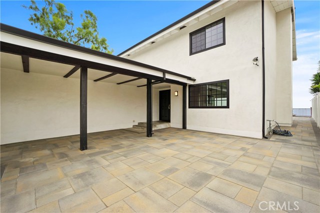 Gated courtyard