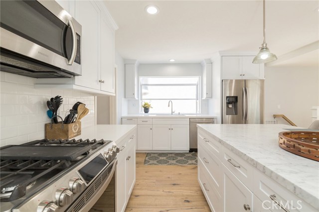 completely remodeled kitchen