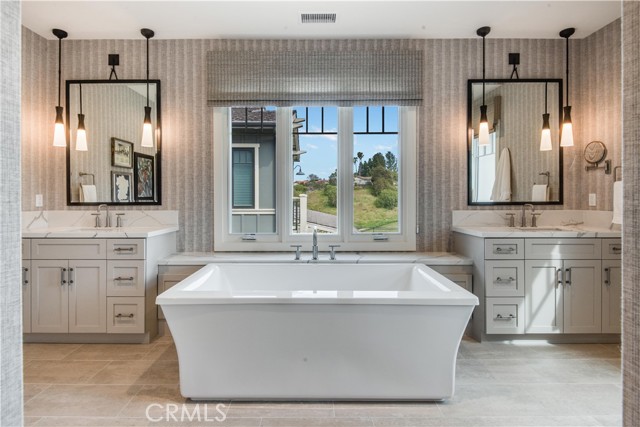 Gorgeous master bathroom