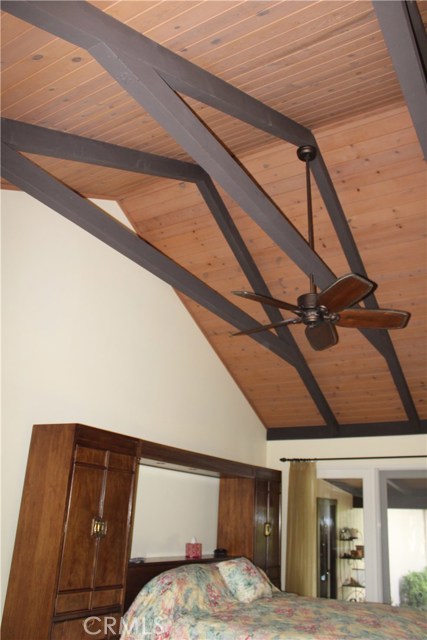 Ceiling in master with fan