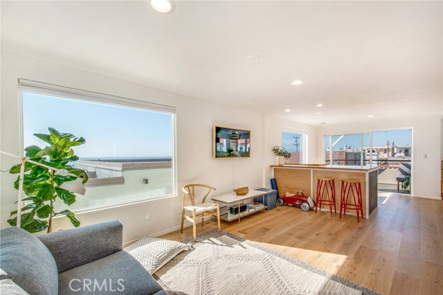 Living room 3rd level with Panoramic Ocean Views