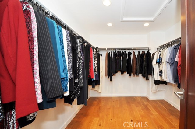 Huge walk-in closet for the 