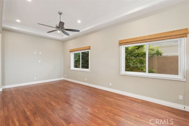 Corner area of 1st floor family room across from the kitchen.