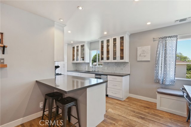 Open concept kitchen