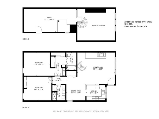 Floor plan with approximate square footage. Buyer to verify this independently please. Note that the *LOFT* is not included in the Tax Assessor Roll of 1178 ASF and there is no permit.