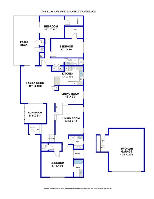 Awesome floor plan with an open and airy feel!