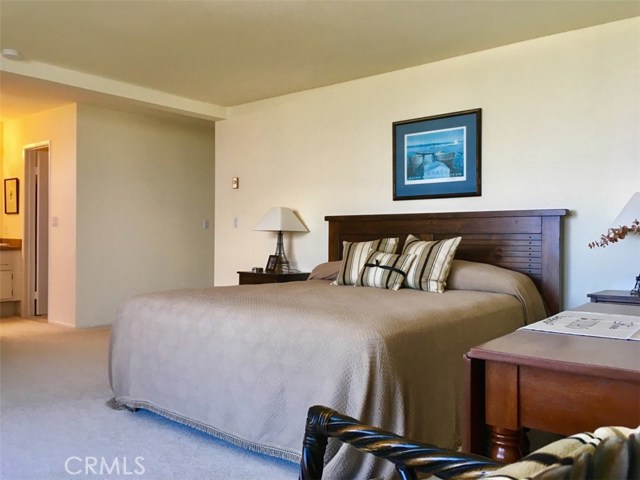Master bedroom is very roomy