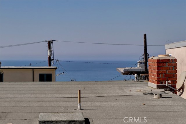 Yes an ocean view from the deck just off the dining area, living room and kitchen!