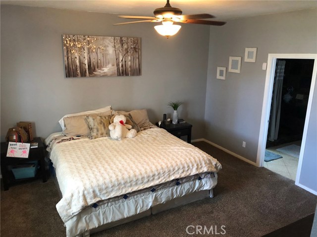 Master Bedroom with attached bathroom and walk in closet (not pictured).