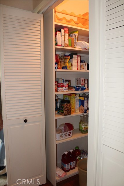 Large walk in  pantry