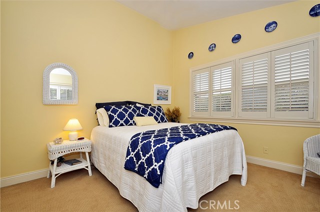 One of the bedrooms in the children's wing.