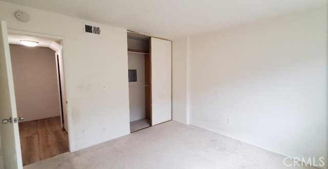 Lower Unit South Bedroom showing Closet