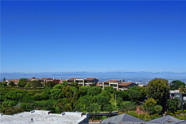 City and Mountains to East