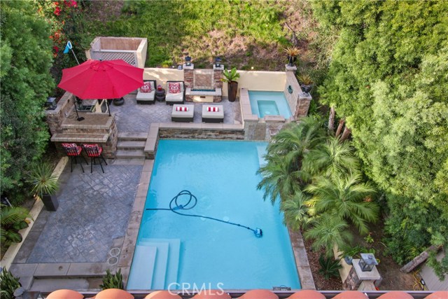 Pool view from Tv/ living room