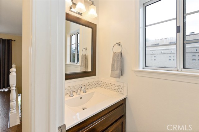 Guest bathroom half bath - newly remodeled