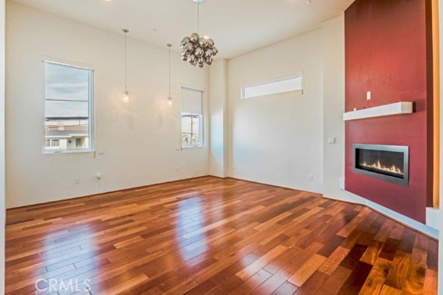 Master bedroom with fireplace