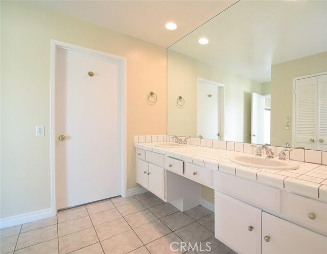 Master Bathroom with Double Sink Vanity