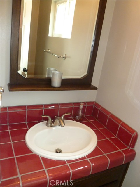 remodeled downstairs bathroom