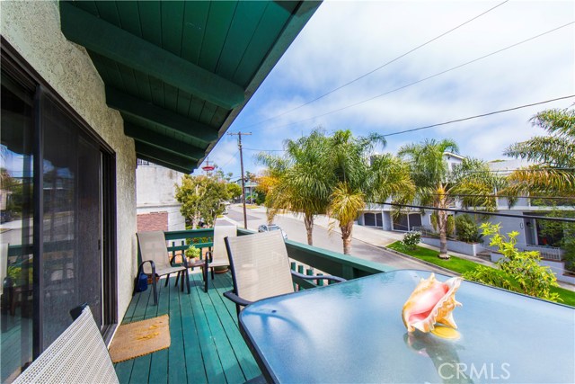 Deck by the living room
