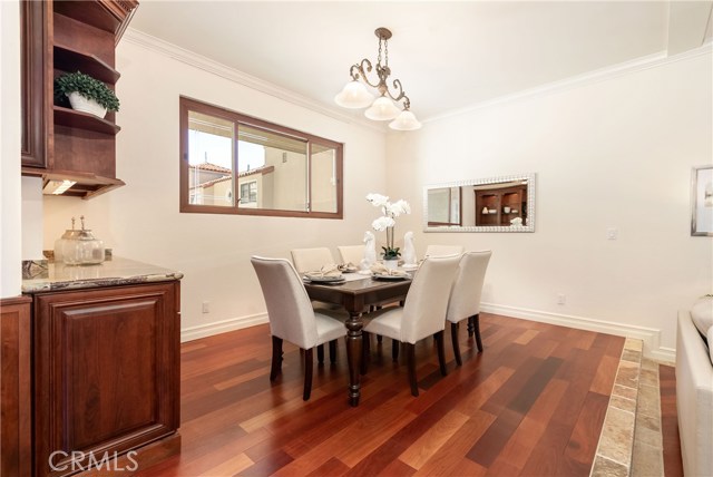 Formal Dining Room and Custom Bar
