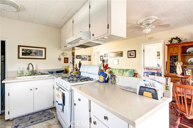 Back house/rec room: kitchen.