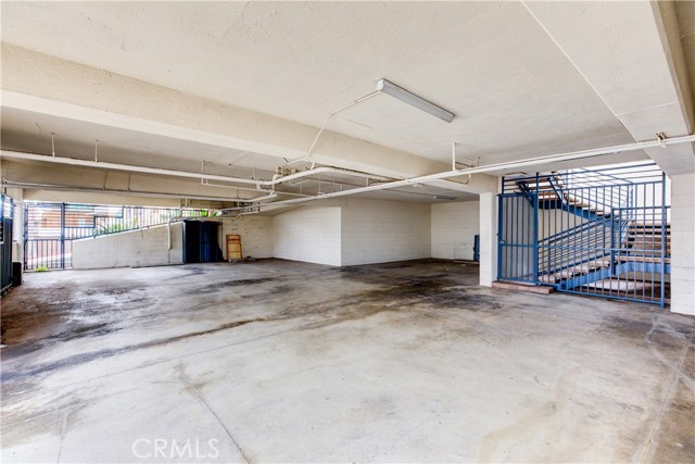 Park in the secure garage